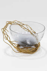 ชามเสิร์ฟสำหรับตกแต่งโต๊ะชามอลูมิเนียมสำหรับโรงแรมดีไซน์ไม่เหมือนใคร - Product Image 2