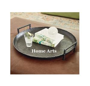 Lot de 2 plateaux à dessert de formes différentes, design fabuleux, plateau à dessert en aluminium pour collations à un prix abordable - Product Image 2