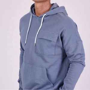 Chándal Versátil con Capucha, de Peso Medio, en Poliéster/Algodón, para Deportes de Invierno, Entrenamiento, Uso Casual y Ropa Urbana - Product Image 6