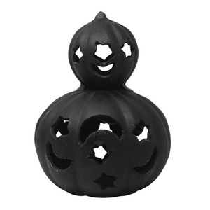 Juego de Calabazas y Figuras Apiladas en Blanco y Negro, Estilo Moderno y Minimalista, Decoración de Cerámica en Capas para Mesa, Decoración de Halloween para el Hogar y Boutiques. - Product Image 1