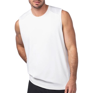 Camiseta sin mangas de punto 2026 para hombre, de compresión, para gimnasio, yoga, ropa deportiva, atlética, de bajo precio, del fabricante. - Product Image 1