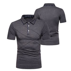 Camisas de Manga Corta para Hombre con Logotipo Personalizado, Tejidas, Transpirables, de Secado Rápido, Sostenibles, Casuales, con Cuello Camisero, Estilo Golf - Product Image 4
