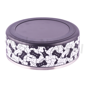 ชามสเตนเลสสำหรับสัตว์เลี้ยงแบบพกพาผนังสองชั้นชามสำหรับสัตว์เลี้ยงชามสเตนเลสสตีล - Product Image 2