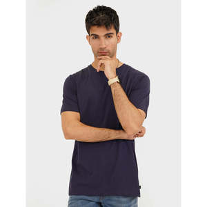 Mens AKIVA 100% Organic Cotton T-Shirt Plain Regular Fit Lightweight 220 GSM Jersey Silk Screen <b>Printing</b> - Product Image 3