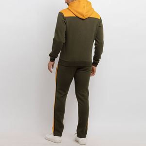 Survêtement à manches longues pour homme, vêtements de sport d'hiver à séchage rapide avec logo imprimé, ensemble à capuche Offre Spéciale avec pantalon de survêtement, nouveauté - Product Image 3
