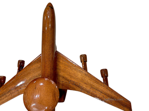 Modèle d'avion E-3 AWACS en bois d'acajou, modèle d'avion en bois massif, modèle d'avion à l'échelle AWACS en provenance du Vietnam - Product Image 6