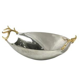 Cuenco de aluminio decorativo para el hogar de estilo Vintage moderno, venta directa de fábrica al por mayor, restaurante para el hogar, boda, Navidad, regalo de Metal de lujo - Product Image 2