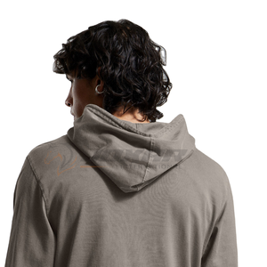 OEM al por mayor 100% algodón Casual Sudadera con capucha para mujer de alta calidad suave pulóver sudadera térmica Streetwear llano teñido invierno - Product Image 5