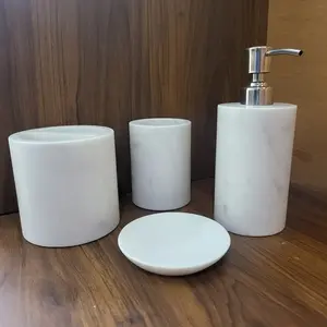 Ensemble de salle de bain en marbre de haute qualité dernier ensemble produit le plus vendu ensemble de salle de bain en marbre pour la décoration de la maison - Product Image 5