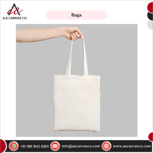 Sacs fourre-tout promotionnels réutilisables en toile de coton biologique pour le shopping disponibles avec logo et style personnalisés - Product Image 4