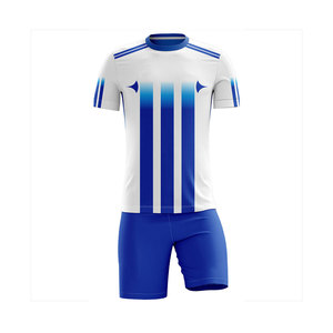 Uniformes de Fútbol para Hombre OEM, Corte Automatizado, Estilo Personalizable, Tela Transpirable de Alta Calidad 100% Poliéster, Personalizado - Product Image 3