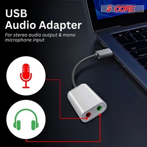 5 Core <b>Microphone</b> Professional Lavalier Mic Wearable Omnidirectional <b>Condenser</b> 3.5mm Body Microfono - Product Image 5