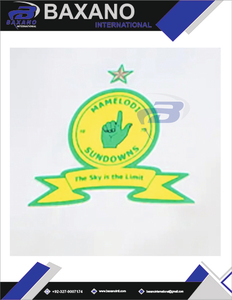 Mamelodi Sundowns Jersey Style Football Fan <b>Shirt</b> Premium <b>Polyester</b> V-neck Full Sleeve Lightweight Breathable Custom Team Name - Product Image 6