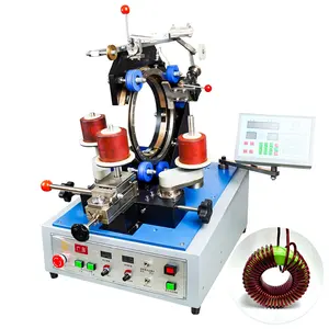 Machine automatique d'enroulement de bobine de petit moteur, Type d'engrenage, transformateur toroïdal, haut-parleur d'enroulement, Machine d'enroulement de bobine vocale