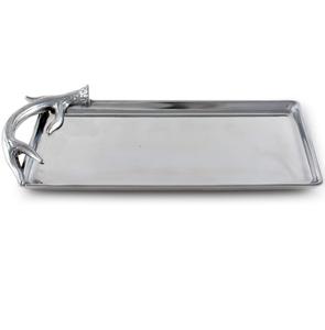 Plateau de service en métal pour la maison, l'hôtel et la restauration, en aluminium, prix de gros, fourni depuis l'Inde. - Product Image 1