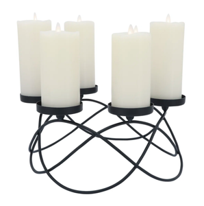 Luxe moderne métal T lumière support élégant salon bureau fête de mariage Festival vacances événement et célébration décoration - Product Image 1