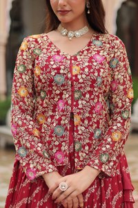 Lehenga boda diseñador tradicional hermosa Lehenga, con blusa de lujo, Dupatta fiesta pakistaní boda - Product Image 2