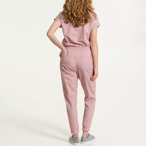 Jogger Scrub Set Modern Mandarin 2pckt Top avec 7pckt Bottom - Product Image 4