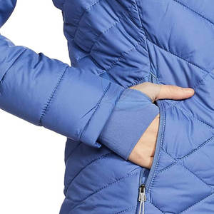 <b>Women's</b> XL Woolen Winter Puffer <b>Jacket</b> Breathable Sheep Skin Windproof Solid Finished Quilted Nylon <b>Heated</b> Low MOQ Adults - Product Image 5