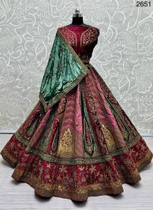 ออกแบบ lehenga choli กับคู่ dupatta - Product Image 2