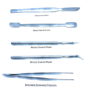 ชุดเครื่องมือผ่าตัดสเตนเลสสตีลคุณภาพสูงชุดเครื่องมือตัดแบบแมนนวลสำหรับผ่า - Product Image 4