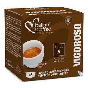 16 Cápsulas de Café Italiano Caff Vigoroso compatibles con Nescafé Dolce Gusto* - Product Image 1