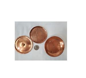 Dessous de verre en cuivre pour dessous de verre à usage artisanal pour la décoration et les accessoires Tapis et tampons à vendre - Product Image 6