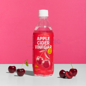 CLOOP 500ml Soda au vinaigre de cidre de pomme avec cerise acide Origine Corée Sans sucre Avec des ingrédients de qualité supérieure - Product Image 2