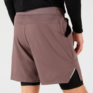 Pantalones cortos transpirables DE TENIS ecológicos informales para hombre, 100% poliéster, patrón personalizado, logotipo de Color, estampado de nombre - Product Image 6