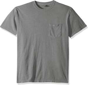 <b>Men's</b> Casual <b>T</b>-<b>Shirt</b> 100% Cotton Quick Dry Polyester Comfortable Custom Design with Solid Pattern - Product Image 5
