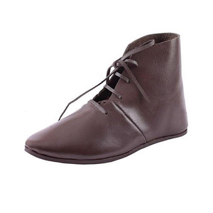 Zapatos medievales de seguridad informales con logotipo personalizado 100% de cuero genuino 2024 de alta calidad con diseño OEM - Product Image 3