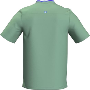 Großhandel hochwertige modische Krankenschwestern-Schrubben Kurzarm stretch-Schrubben medizinisches Schrubben-Anzug-Set Krankenschwester für Damen - Product Image 4