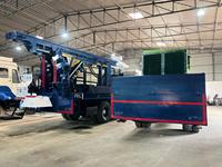 PRIME RIGS Machine de forage aquatique multifonctionnelle de 12 pouces montée sur camion Ashokleyland avec capteur automatique PDTHR-450 et capacité de manutention de tiges de 1500 pieds