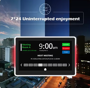 Tablette d'affichage intelligente murale de 13.3 pouces Multimédia Salle de réunion Réservation Porte électronique Ascenseur de centre commercial - Product Image 3