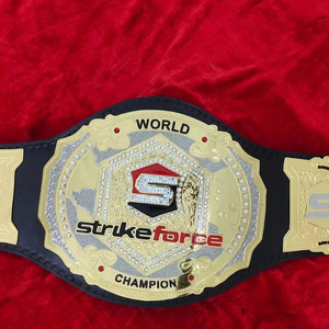เข็มขัดแชมป์มวยปล้ำรุ่นพรีเมี่ยมหนา2มม. หนังแท้นิ่มด้านหน้าออกแบบโลโก้ศิลปะการต่อสู้ - Product Image 1