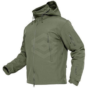 แจ็กเก็ตแบบยุทธวิธีของผู้ชายคอตั้งสำหรับฤดูหนาวทำจากไนลอนโพลีเอสเตอร์ - Product Image 4