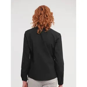 Polo a Maniche Lunghe in Cotone da Donna, Prodotto Promozionale per Merchandising Aziendale - Product Image 4