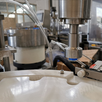 Machine de remplissage et de bouchage rotative pour flacons de gouttes ophtalmiques 5-500 ml, ligne de remplissage automatique pour colle, vernis à ongles et huiles essentielles à vendre