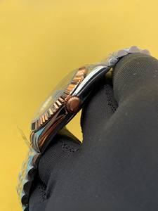 Style élégant cadran noir en acier inoxydable fabriqué mécanique mouvement automatique montre-bracelet mode vêtements de luxe de l'Inde - Product Image 4