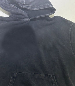 Personalizado de alta calidad bordado Logo 100% algodón Streetwear ácido lavado sudaderas con capucha para sudaderas básicas, sudaderas con capucha de mezcla de algodón - Product Image 5