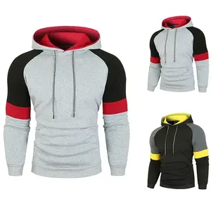 OEM เสื้อมีฮู้ดผ้าฝ้ายสำหรับผู้ชาย, เสื้อมีฮู้ดสำหรับทั้งชายและหญิงหนาสวมใส่สบายปรับโลโก้ได้ไซส์ใหญ่พิเศษ - Product Image 1