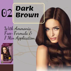 Ivy Salon Care Hair Series Hair Dye Colorant 02 Dark Brown