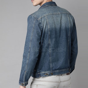 แจ็กเก็ตยีนส์สีทึบระบายอากาศได้ดีใส่สบายสำหรับฤดูหนาว - Product Image 2