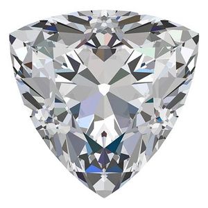 Diamante suelto de moissanita cultivada en laboratorio, claridad VVS1, corte facetado en forma de trillón, oferta de Navidad para joyería de boda - Product Image 5