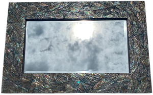 Modern Classic Lacquer Pearl Shell Inlay Wall <b>Mirror</b> <b>Round</b> Decorative <b>Hanging</b> <b>Mirror</b> OEM ODM Wholesale - Product Image 1