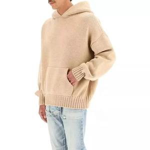 Sudadera con capucha de lana de algodón 100 Heavyeight de 400gsm de gran tamaño para hombre - Product Image 6