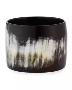 Conjunto de brazalete de cuerno a precio a granel de la India Joyería de cuerno de búfalo Brazalete de cuerno natural de moda por Artesanías de media luna - Product Image 2