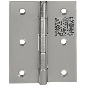 Charnière 40 mm x 32 mm x 0,9 mm en acier inoxydable demi-largeur VORMANN pour meubles - Lot de 50 - Product Image 3