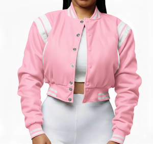 Chaqueta Corta para Mujer, Calidad Premium OEM, Tejido de Alta Gama, Chaqueta Corta Elegante - Product Image 4