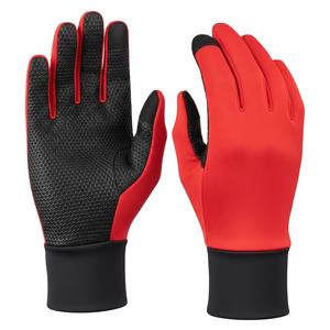 Gants de sécurité noirs en polyester, neufs, chauds, antidérapants, à doigts complets, pour le cyclisme et les sports d'hiver, pour cyclistes et coureurs - Product Image 2